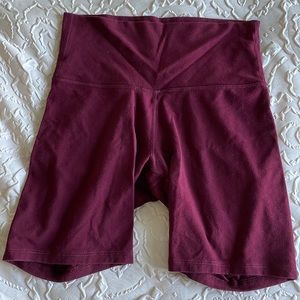Maroon Old Navy Biker Shorts